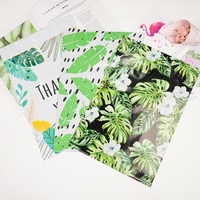 Haute Qualité Coloré Pleine Impression Feuilles Étanche En Plastique Sac D'expédition Poly Mailers Courrier Sacs En Plastique Pour L'expédition