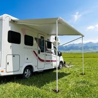 Auvent de camping-car Awnlux W5500, cassette complète, manuel et électrique, pour caravane, camping-car, résistant à l'eau et aux UV