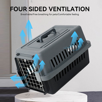 Nouveau Portable voiture Pet Cage Pet Aviation Box chat et chien transport transporteur produits pour animaux de compagnie