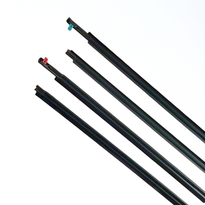 Cho TOYOTA probox 2002 2014 2015 2016 2017 2018 cửa sổ weatherstrip 4PC quét đúc TRIM bên ngoài màu đen - Product Image 4