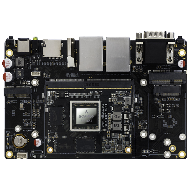 SHOPHON BM168 AIO-1684XJD4 Open Source Embedded Industrial Development Board with 12GB RAM 16GB-128GB EMMC Storage Ubuntu OS