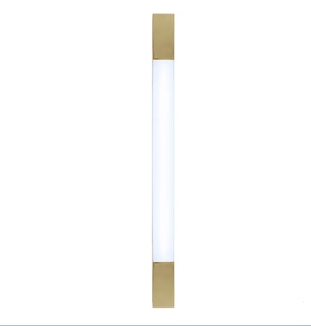 Acrylic White Color Lampshade <b>Wall</b> <b>Sconce</b> with Brass Iron for Hotel Bedside Corridor - Product Image 5