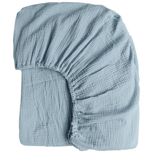 Funda de colchón elástica de jersey para moisés, sábana ajustable ultra suave y transpirable, accesorio de cuna lavable de fácil cuidado - Product Image 1
