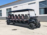Voiturette de golf électrique 4x4, batterie lithium 48V, 3-4 places, freins à disque, châssis en acier haute résistance, 50-70 km/h, usage urbain