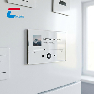 Tarjeta NFC Personalizada, Imán Acrílico para Refrigerador, Etiqueta Programable de Música y Video, Estilo K-pop, Adhesivo NFC Inteligente para Regalos - Product Image 4