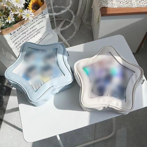 جديد لطيف شفاف شبكي أنيق أصلي حقيبة نجوم خماسية أنيمي بو - Product Image 6