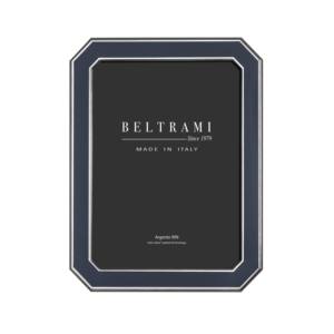 Marco de Fotos Rectangular Beltrami Plateado, Estructura de Madera, Hecho en Italia, Plata 999 - Product Image 1