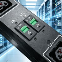 Armoire de serveur de centre de données haute densité AI avec PDU de base 36 prises, prise localisable, PDU UL