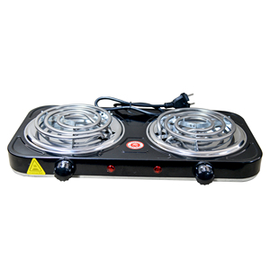 <span class=keywords><strong>Plaque</strong></span> de cuisson électrique double à deux brûleurs, portable, autonome, 2000W 3000W, pour la cuisson - Product Image 4