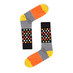 Calzini Eleganti Firmati di Lusso Unisex in Modal con Fantasia Geometrica Colorata e Divertente in Scatola - Pronti per la Spedizione - Product Image 6