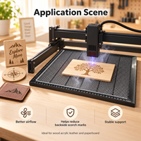 Nouvelle table de travail en fer galvanisé en gros avec cadre en aluminium et plaque de support pour graveur laser à diode CO2, personnalisable, garantie 1 an