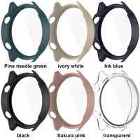 BEEFLYPOWER Étui de protection fin en PC de haute qualité avec protection d'écran pour OnePlus Watch 2 version chinoise/accessoires Watch 2R