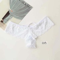 Culotte blanche transparente culotte sexy pour femmes sous-vêtements féminins sexy transparents meilleure vente