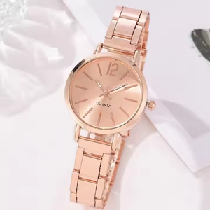 <span class=keywords><strong>Orologio</strong></span> al Quarzo da <span class=keywords><strong>Donna</strong></span> Exportbest, <span class=keywords><strong>Cinturino</strong></span> Sottile in <span class=keywords><strong>Acciaio</strong></span> Inox Dorato 9mm, Accessorio di Moda per Studentesse - Product Image 5