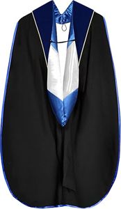 Cape <span class=keywords><strong>de</strong></span> <span class=keywords><strong>doctorat</strong></span> personnalisée <span class=keywords><strong>de</strong></span> haute qualité, en velours <span class=keywords><strong>de</strong></span> luxe, pour la cérémonie <span class=keywords><strong>de</strong></span> remise des diplômes universitaire - Product Image 5