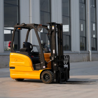 Chariot élévateur électrique à 3 roues, prix usine, 1,5t 2t, chariot élévateur à trois points avec batterie, moteur AC, déplacement latéral, certifié CE ISO