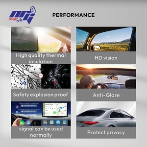 Tinte superoscuro barato para coches ventanas fábrica polarizado negro <span class=keywords><strong>coche</strong></span> vidrio tintado <span class=keywords><strong>coche</strong></span> ventana película Solar Uv rechazo - Product Image 6