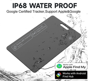 بطاقة تتبع GPS ذكية ورفيعة للمحفظة والحقائب والحيوانات الأليفة - متوافقة مع iOS/Android، تحديد المواقع في الوقت الفعلي بمدى 50 متر، تحكم عبر التطبيق، مضاد للضياع - Product Image 3