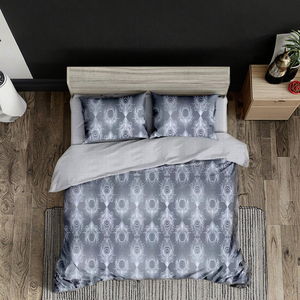 Trọng Lượng Nặng Phân Tán Rèm Được Trang Bị Tấm Ga Giường Thiết Lập In <span class=keywords><strong>Polyester</strong></span> Vải Cho Làm Cho Tấm Ga Giường Bộ Đồ Giường Thiết Lập - Product Image 2