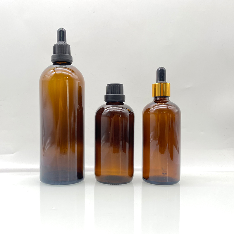 10ml amber glass bottle