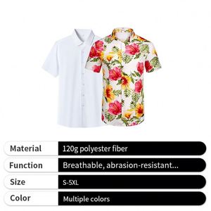 เสื้อยืดพิมพ์ลายดิจิตอล 3 มิติ แฟชั่น ทันสมัย ผ้าโพลีเอสเตอร์ พิมพ์ลายทั้งตัว สำหรับผู้ชาย เหมาะสำหรับใส่ไปชายหาด - Product Image 4