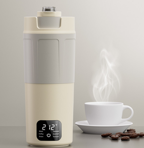 Bouilloire Électrique Portable en Acier Inoxydable Écologique 600ml Grande Capacité Sans Fil avec Arrêt Automatique Numérique pour Hôtel - Product Image 4