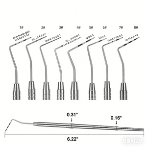 Alat-alat Gigi Tersedia Alat-alat Gigi Probe Penghilang Karang Gigi dan Plak Set Perawatan Mulut - Product Image 3