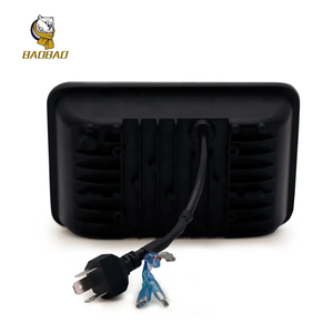 5 Inch Star Plastic Red Blue Polic Light para Harley Davidson Branco Amarelo Dual Color Motorcycle Front Light Acessórios do carro - Product Image 4