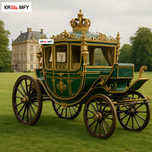 Carroza Turística de Lujo en Oferta, Remolque Eléctrico Personalizado con Aire Acondicionado y Luces LED, Estilo Carruaje - Product Image 3