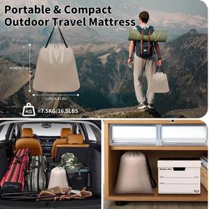 Colchón inflable de aire para acampar al aire libre Intex, cama plegable a prueba de humedad para sala de estar, muebles para el hogar, uso en apartamentos - Product Image 5