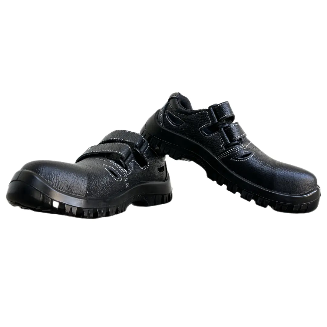 CANMAX Leather Anti Slip Safty Shoes Light Weight Safety Shoes S3 Waterproof Work Boots