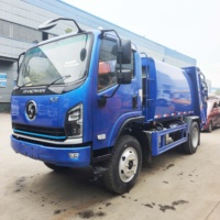 Camión Compactador de Basura SHACMAN HOWO 4X2 de 5000 Litros