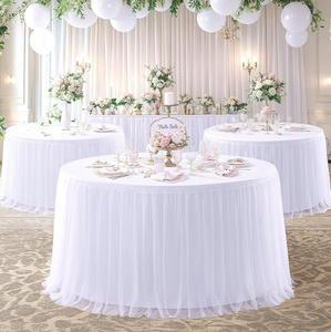 Tovaglie Rotonde per Matrimoni all'Ingrosso, Tessuto Morbido di Lusso per Banchetti, Ricevimenti, Feste e Decorazioni - Product Image 3