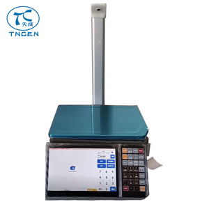 Báscula Digital Industrial LCD Económica, Báscula Inteligente para Alimentos, Báscula de Cocina con Indicador, Báscula con Etiqueta de Código de Barras - Product Image 3