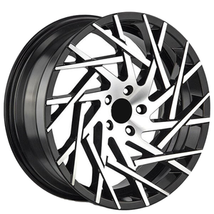 Jantes de voiture XINLAI en noir brillant, finition usinée, 17 18 19 20 21 pouces, jantes personnalisées forgées pour Audi Porsche Volkswagen BMW Mazda - Product Image 2