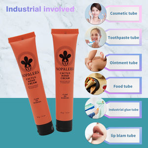 Envase Vacío Personalizado de Fábrica, Tubo de Plástico de 100ml, 60ml, 30ml para Lociones Cosméticas, Crema de Manos, Limpiador Facial, con Tapa Abatible - Product Image 3