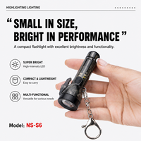 Mini lampe torche tactique portable à piles AA, rechargeable par USB, LED avec lumière UV et rouge, 7 modes, ABS IP44