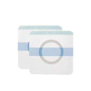 5 Pcs/kotak Plester Hernia Umbilikalis Penutup Perut Bayi Perban Bayi Pereda Nyeri Pusar Bersertifikat CE 8x8cm Katun untuk Bayi Baru Lahir - Product Image 6