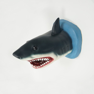 Décoration murale en mousse de latex en forme de requin, décoration animale réaliste, décoration d'intérieur, design moderne - Product Image 4