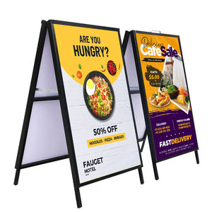 Tableros de publicidad al aire libre personalizados <span class=keywords><strong>ADMAX</strong></span>, soportes de carteles y exhibiciones de acera para promociones al por mayor - Product Image 1