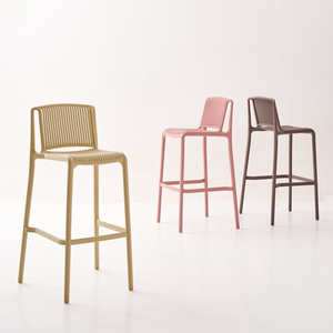 <span class=keywords><strong>Taburete</strong></span> alto de plástico popular moderno para comedor <span class=keywords><strong>y</strong></span> Bar en casa para mostrador de <span class=keywords><strong>mesa</strong></span> de cocina restaurante <span class=keywords><strong>y</strong></span> bar - Product Image 6