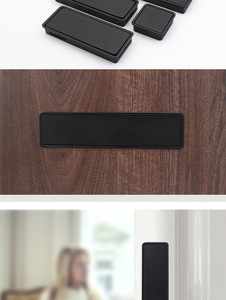 Boutons et poignées de tiroir de luxe en alliage de zinc dissimulés au design européen Nouvelle poignée d'armoire pour armoires de cuisine et commodes - Product Image 6