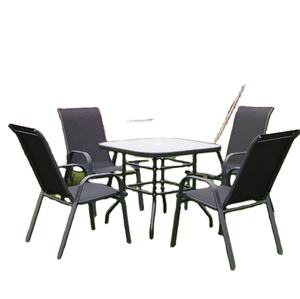 Ensembles <span class=keywords><strong>de</strong></span> <span class=keywords><strong>jardin</strong></span> best-seller Chaises et <span class=keywords><strong>table</strong></span> pour <span class=keywords><strong>4</strong></span> <span class=keywords><strong>personnes</strong></span> en métal Mobilier d'extérieur Ensemble <span class=keywords><strong>de</strong></span> <span class=keywords><strong>table</strong></span> à manger et chaises <span class=keywords><strong>de</strong></span> <span class=keywords><strong>jardin</strong></span> - Product Image 3