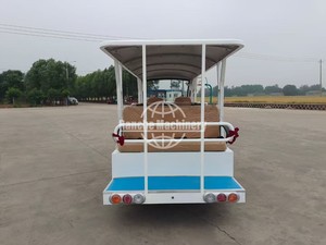 Autobús Turístico Eléctrico de 8 Plazas Hecho en China, Vehículo Turístico para Aeropuertos con Batería de 72V100AH*6 y Motor Inteligente con Aire Acondicionado - Product Image 3
