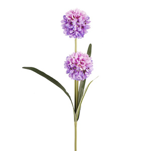 Artificial Silk Flower Ball White Pink Wedding Decoration Outdoor Home Props High Simulation Single <b>Branch</b> CQ-454 - Product Image 4