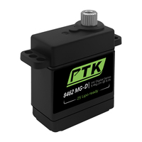 Servomoteur numérique PTK 8462 MG-D 9g pour modèles d'avions à voilure fixe et robots, avec boîte de vitesses métallique, pour le bricolage, unisexe, à partir de 14 ans