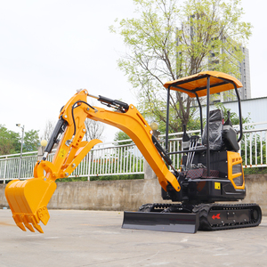 Chất lượng cao 1.8 tấn EPA nhỏ Bagger vườn thủy lực DIESEL Mini Máy xúc trang trại tất cả các địa hình cao su theo dõi mini Digger - Product Image 4