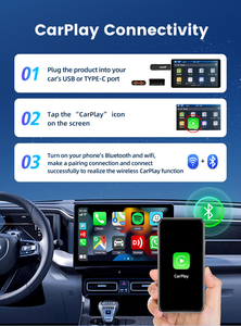 <span class=keywords><strong>Carlinkit</strong></span> Mini adaptador Carplay inalámbrico para Apple Caprlay (SOLO) USB y Puerto tipo C MINI Carplay Dongle Car Carplay Dongle - Product Image 4