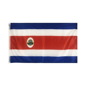 Скоростной флаг Коста-Рики 3x5 футов, двойная строчка с двумя люверсами, летающий Национальный флаг Коста-Рики - Product Image 2