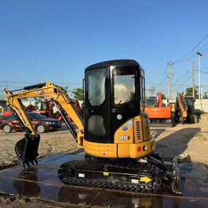 Excavadora Usada Cat303E de 3 Toneladas, Excavadora de Segunda Mano Cat303.5E de Buena Calidad con Pocas Horas de Trabajo en Existencia - Product Image 1